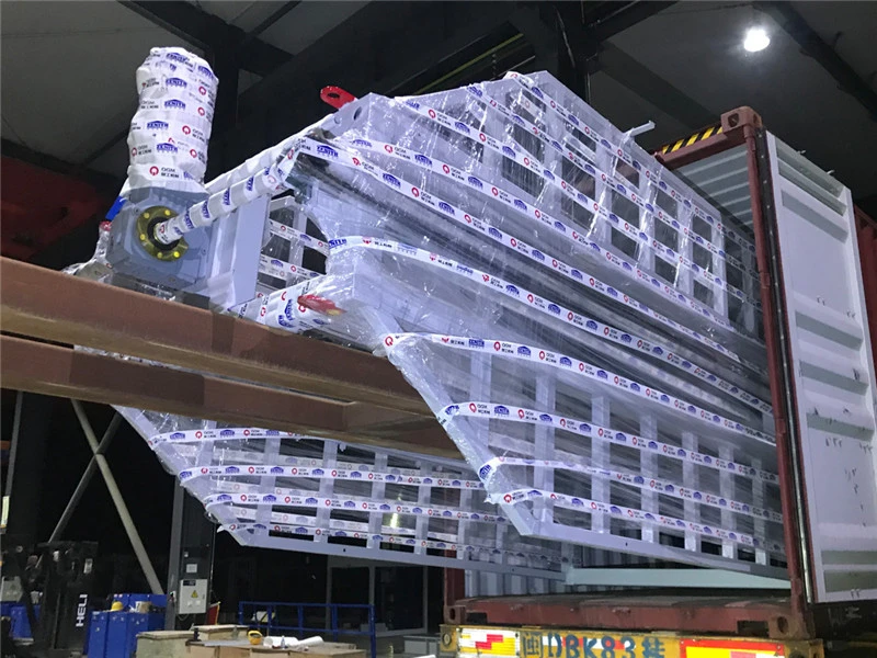 La machine à blocs automatique ZN900CG de QGM avec système de support de polymérisation a été envoyée au Salvador