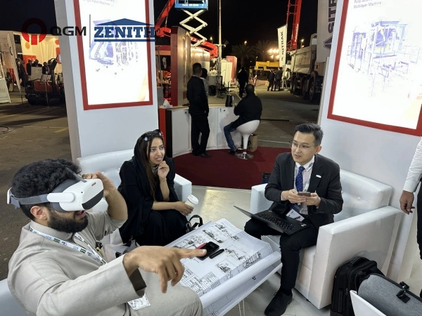 QGM-ZENITH a participé à l'exposition Saudi Big 5 2023.