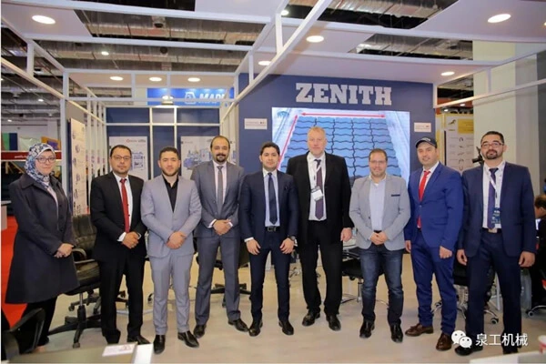 Projets Egypte 2020 | QGM ZENITH Superbe fait ses débuts au Caire ——Le style d'une superbe machine à blocs de puissance !