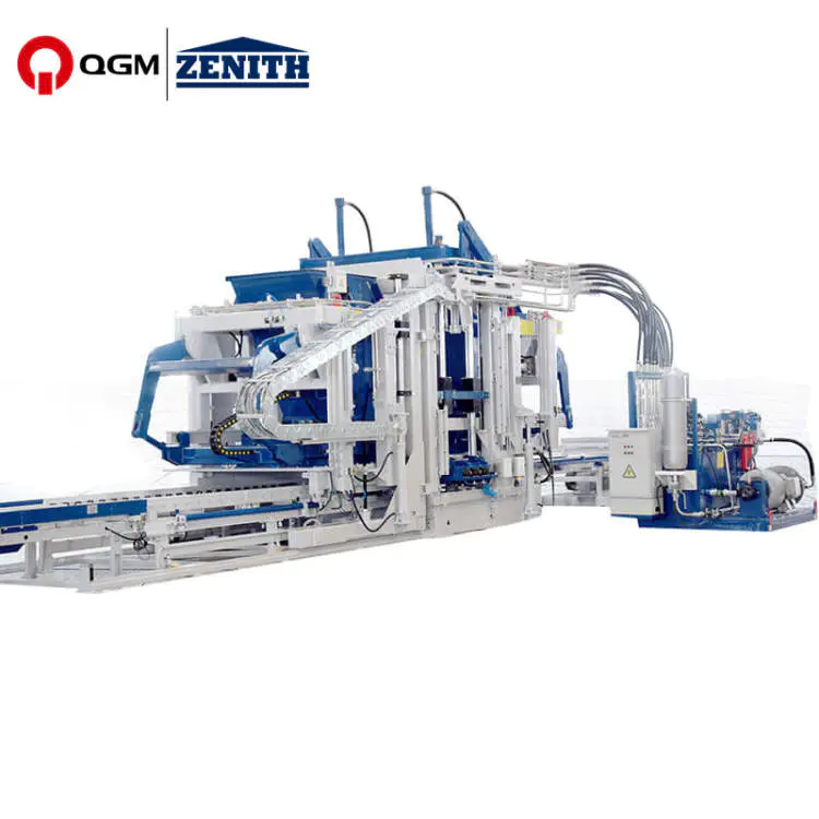 Machine de fabrication de blocs de ciment