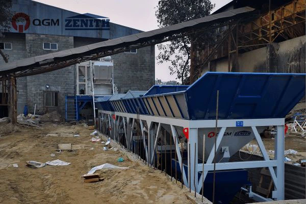 Ligne de production automatique ZN900C avec système de rayonnage et de cubage hors ligne au Bangladesh